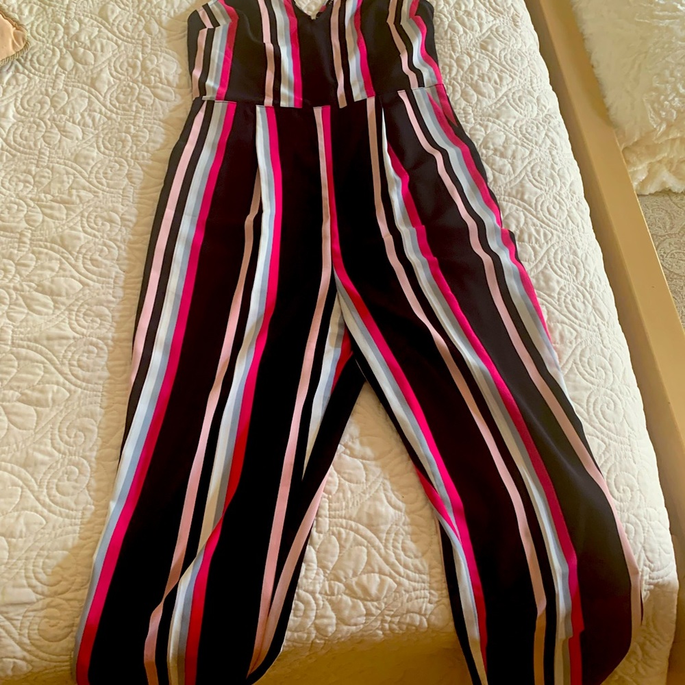 Beautiful v neck  jumpsuit. Never worn